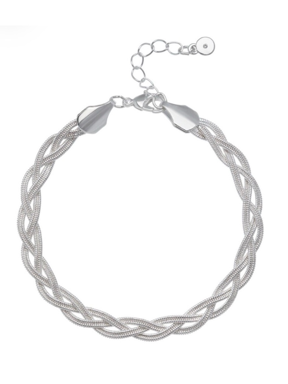 Lauren Conrad Braided Herringbone Chain Bracelet